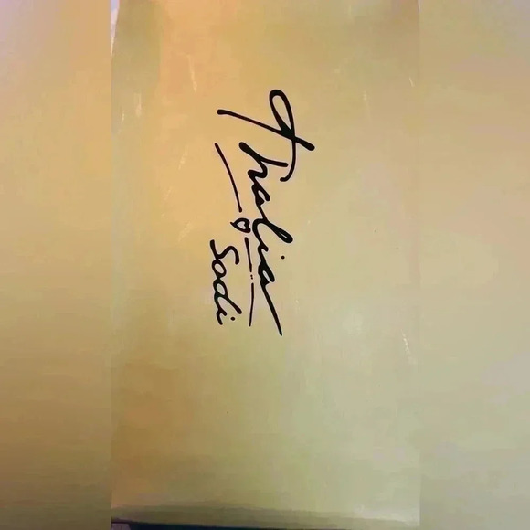 NWT Thalia Sodi Veronkia Faux Leather over the knees boots size 6.5 wide - Picture 4 of 7